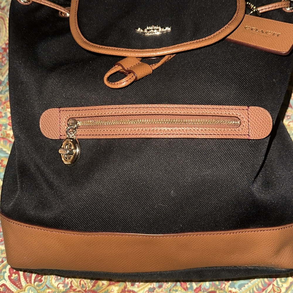 Coach Sawyer Drawstring Backpack - Picture 4 of 16